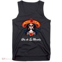 Dia De Los Muertos Day Of The Dead Festive Tank Top thumb 0