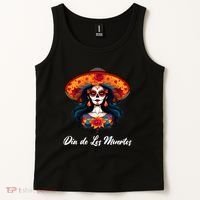 Dia De Los Muertos Day Of The Dead Festive Tank Top thumb 2