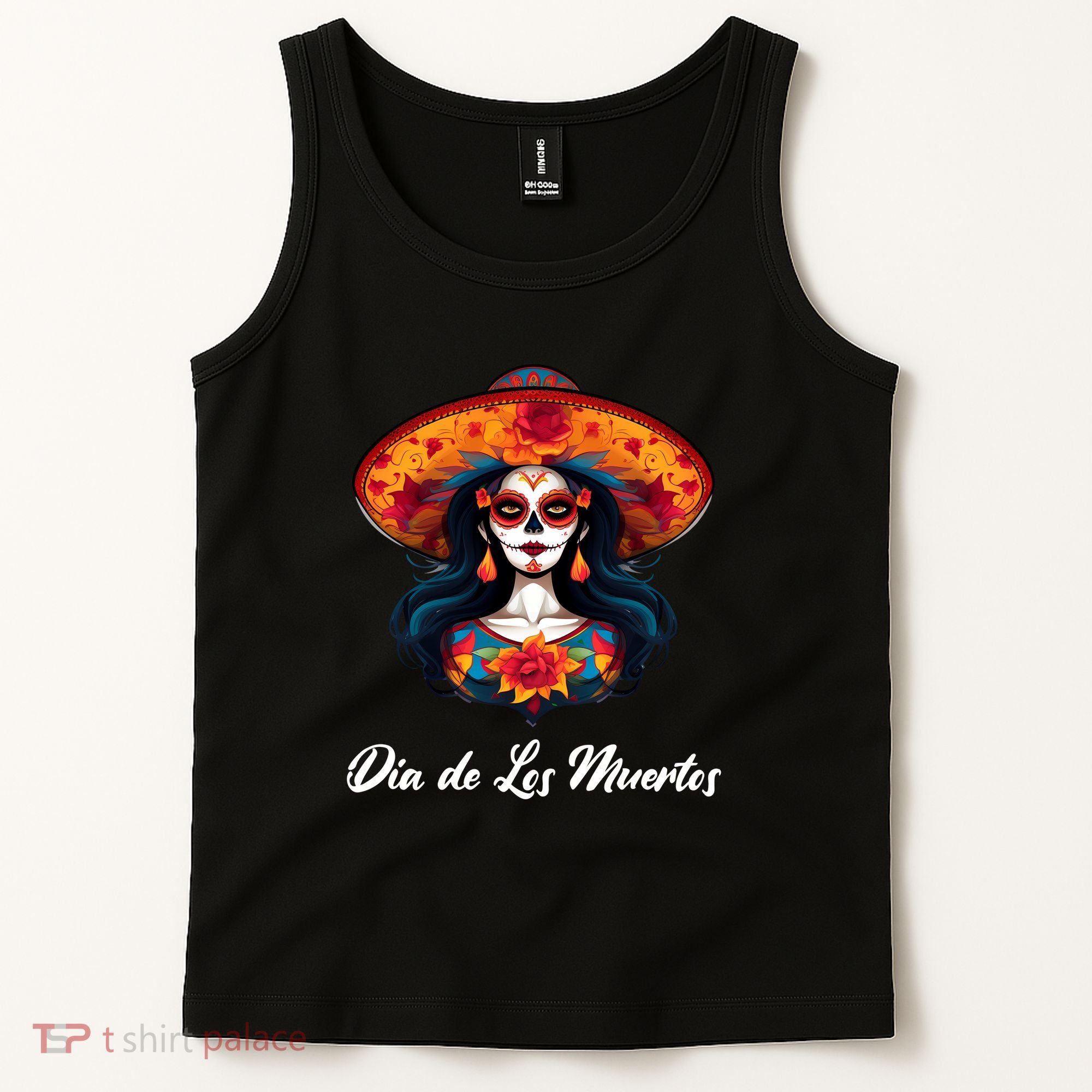 Dia De Los Muertos Day Of The Dead Festive Tank Top