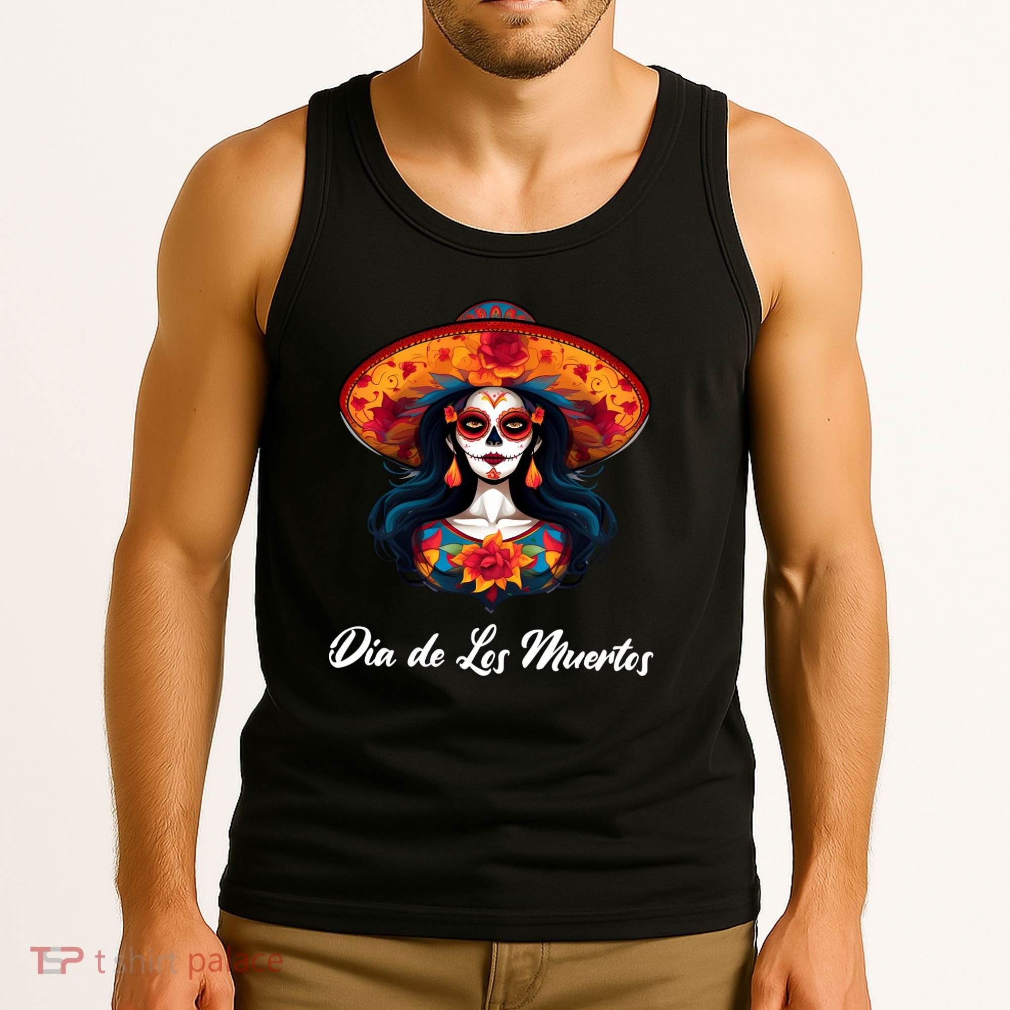 Dia De Los Muertos Day Of The Dead Festive Tank Top