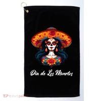 Dia De Los Muertos Day Of The Dead Festive Golf Towel thumb 0