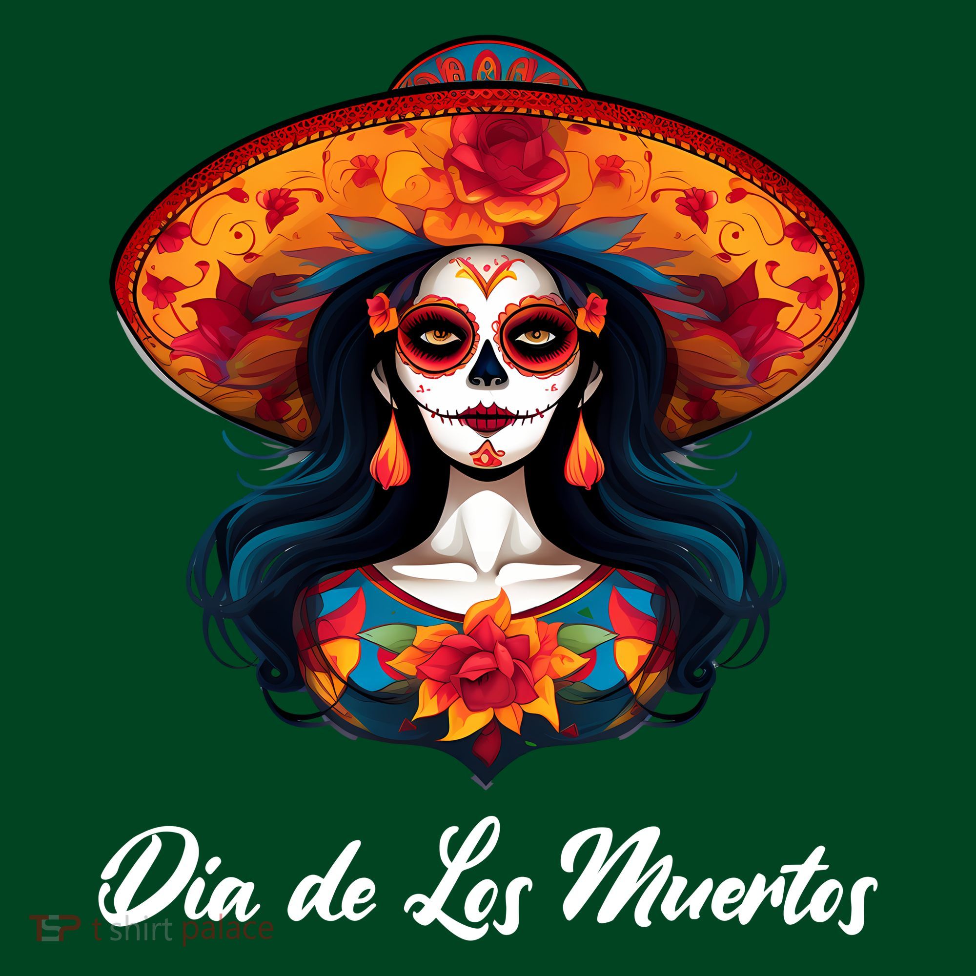 Dia De Los Muertos Day Of The Dead Festive Long Sleeve Shirt
