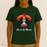 Dia De Los Muertos Day Of The Dead Festive T-Shirt thumb 4