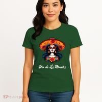 Dia De Los Muertos Day Of The Dead Festive Women's T-Shirt thumb 4