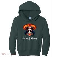 Dia De Los Muertos Day Of The Dead Festive Kids Hoodie thumb 0