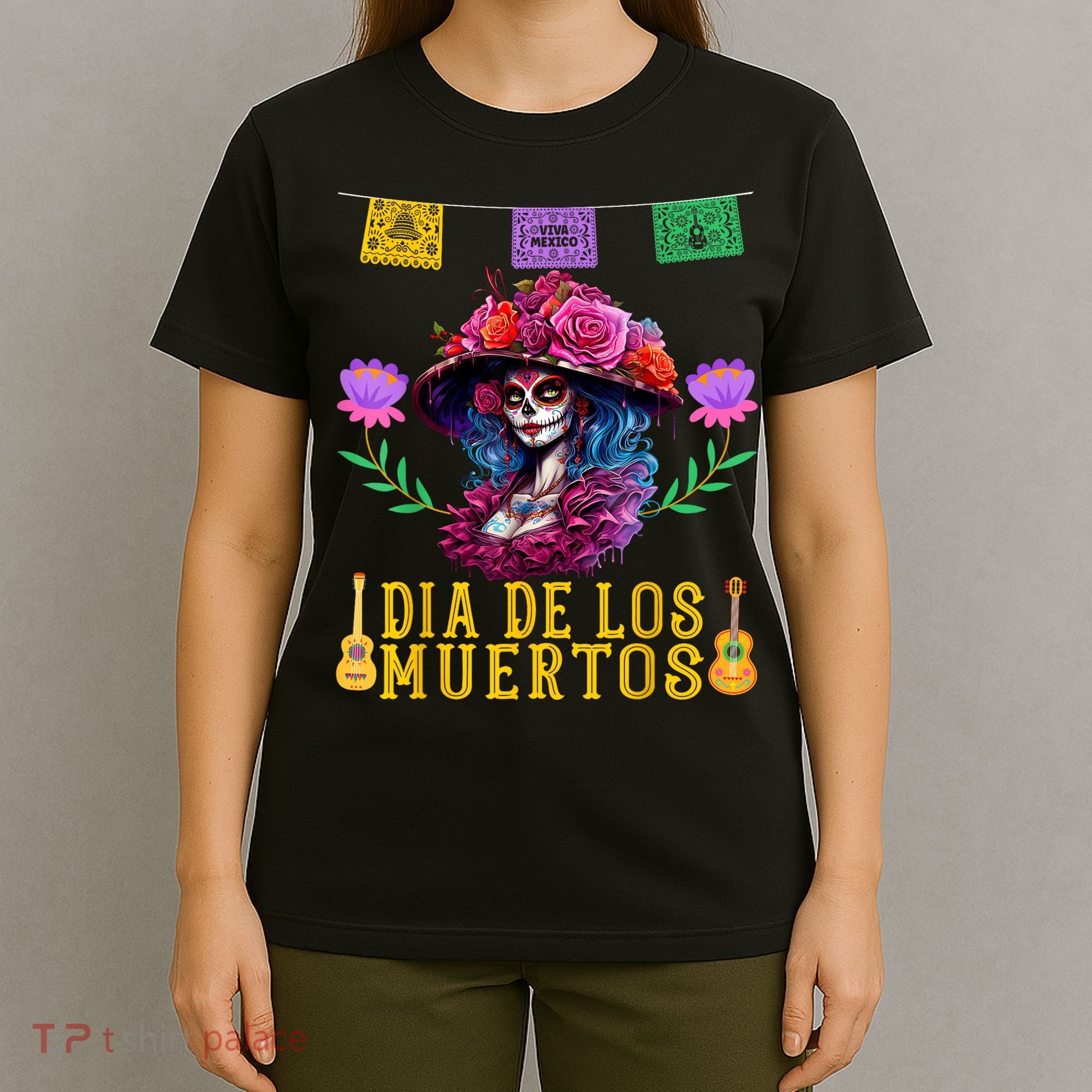Dia De Los Muertos Costume Day Of The Dead T-Shirt