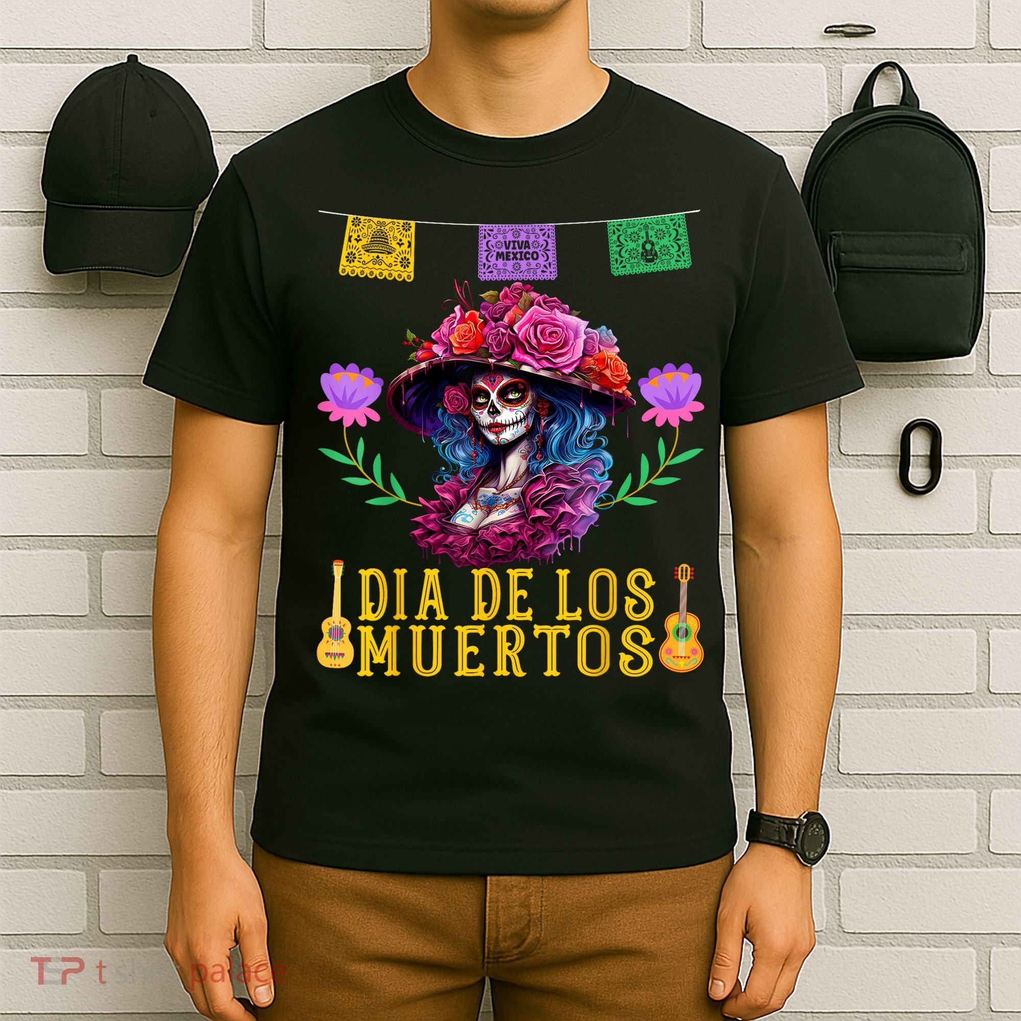 Dia De Los Muertos Costume Day Of The Dead T-Shirt