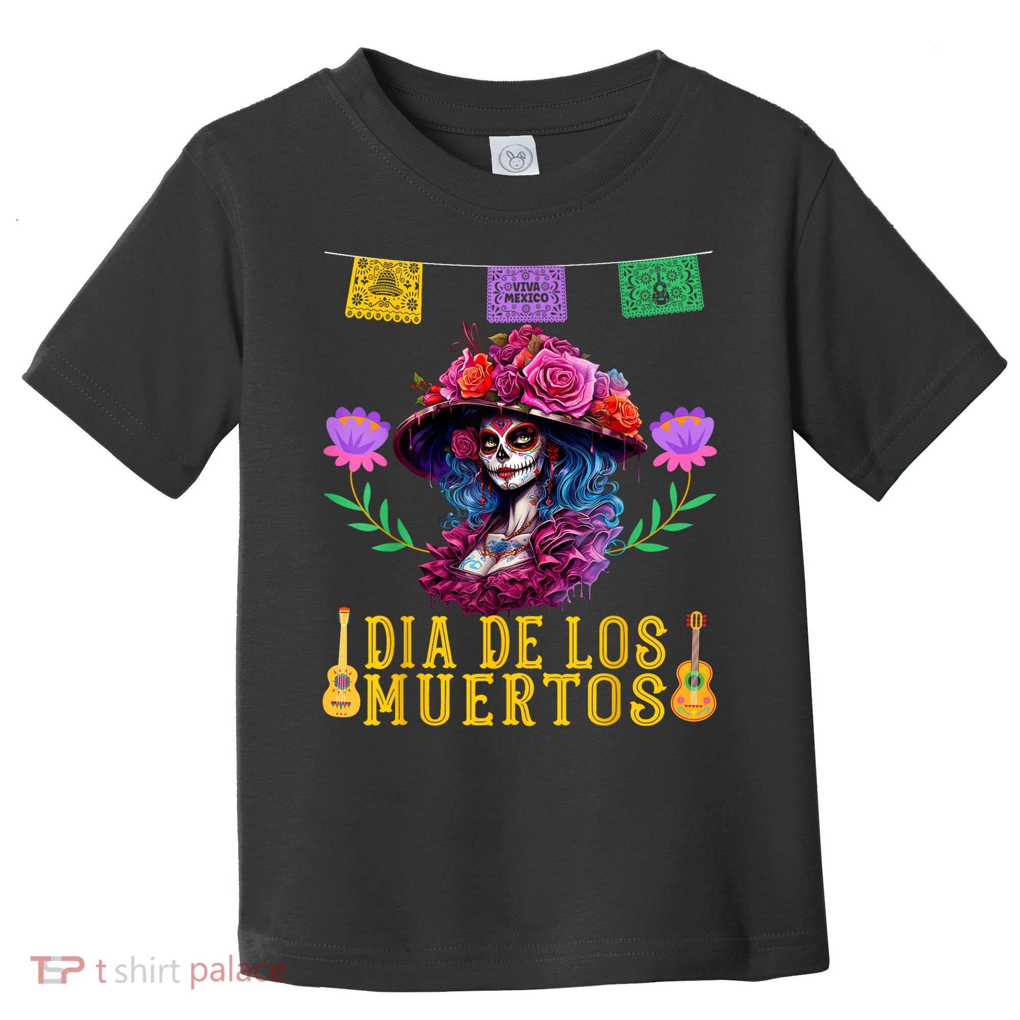 Dia De Los Muertos Costume Day Of The Dead Toddler T-Shirt