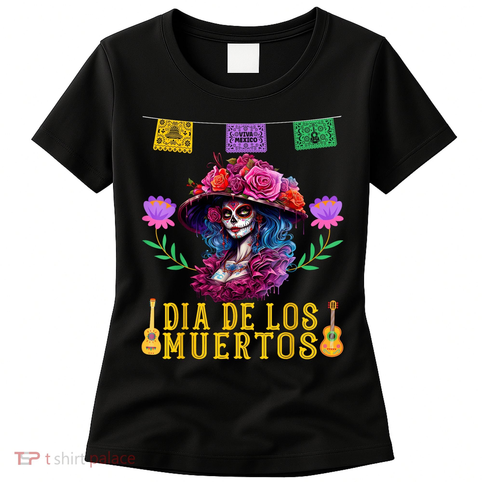 Dia De Los Muertos Costume Day Of The Dead Women's T-Shirt
