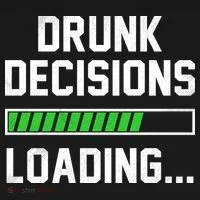 Drunk Decisions Loading Doggie Tank thumb 4