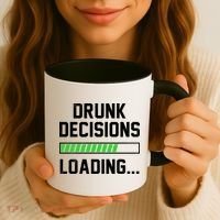 Drunk Decisions Loading Coffee Mug thumb 3