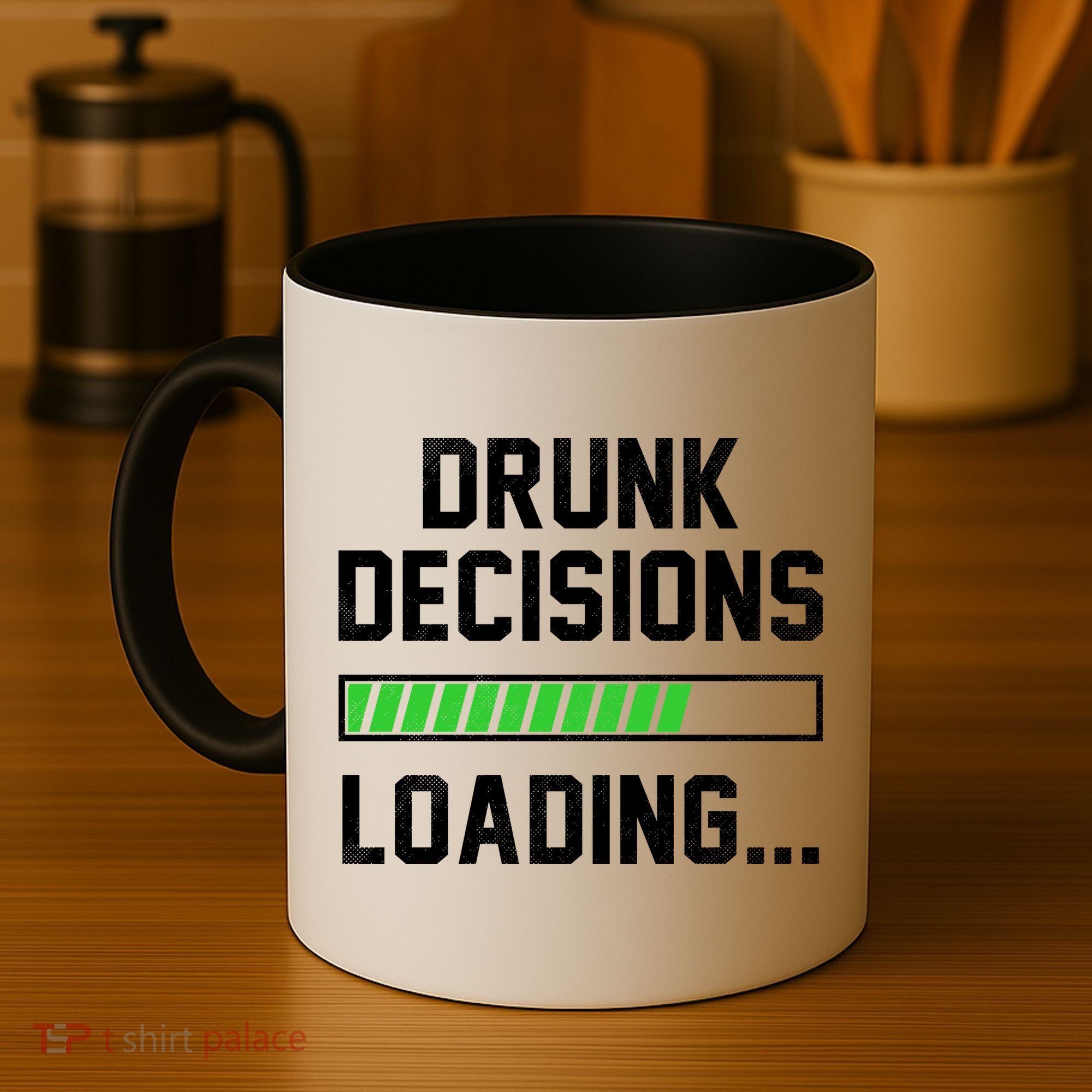 Drunk Decisions Loading Coffee Mug