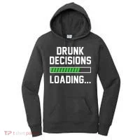 Drunk Decisions Loading Women's Hoodie thumb 0