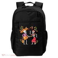 Dia De Los Muertos Skeleton Dancing Funny Day Dead Backpack thumb 0