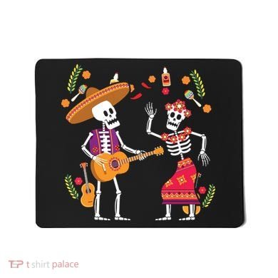 Dia De Los Muertos Skeleton Dancing Funny Day Dead Mousepad