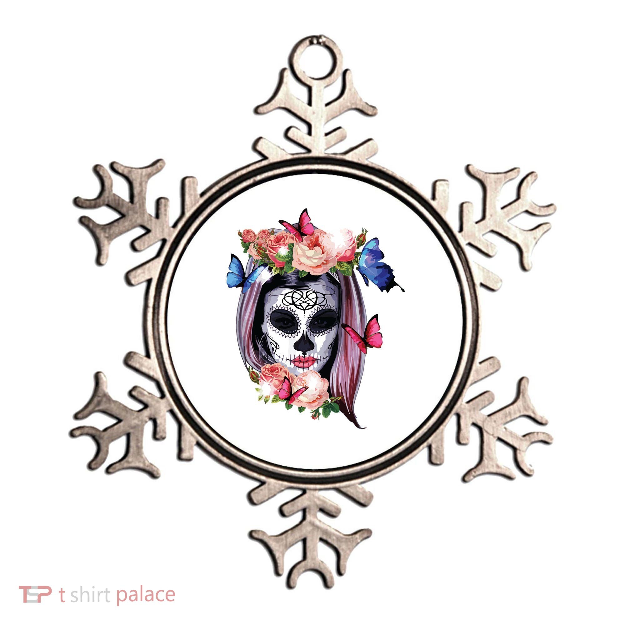 Dia De Los Muertos Sugar Skull Catrina Day Of The Dead Ornament