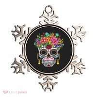 Dia De Los Muertos Day Of The Dead Sugar Skull Halloween Ornament thumb 0