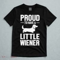 Dachshund Dog Lover Proud To Have A Little Wiener Weiner T-Shirt thumb 5