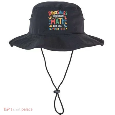 Dinosaurs DidnT Learn Math Funny Mathematics Math Teacher Bucket Hat