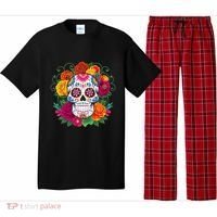 Dia De Los Muertos Costume Day Of The Dead Sugar Skull Pajama Set thumb 0