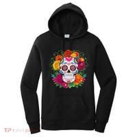 Dia De Los Muertos Costume Day Of The Dead Sugar Skull Women's Hoodie thumb 0
