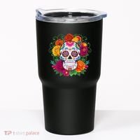 Dia De Los Muertos Costume Day Of The Dead Sugar Skull Tumbler thumb 0