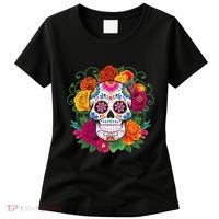 Dia De Los Muertos Costume Day Of The Dead Sugar Skull Women's T-Shirt thumb 0
