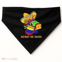 Derby De Mayo Horse Racing Mexican Fiesta Kentuky Derby Cinco De Mayo USA-Made Doggie Bandana thumb 0