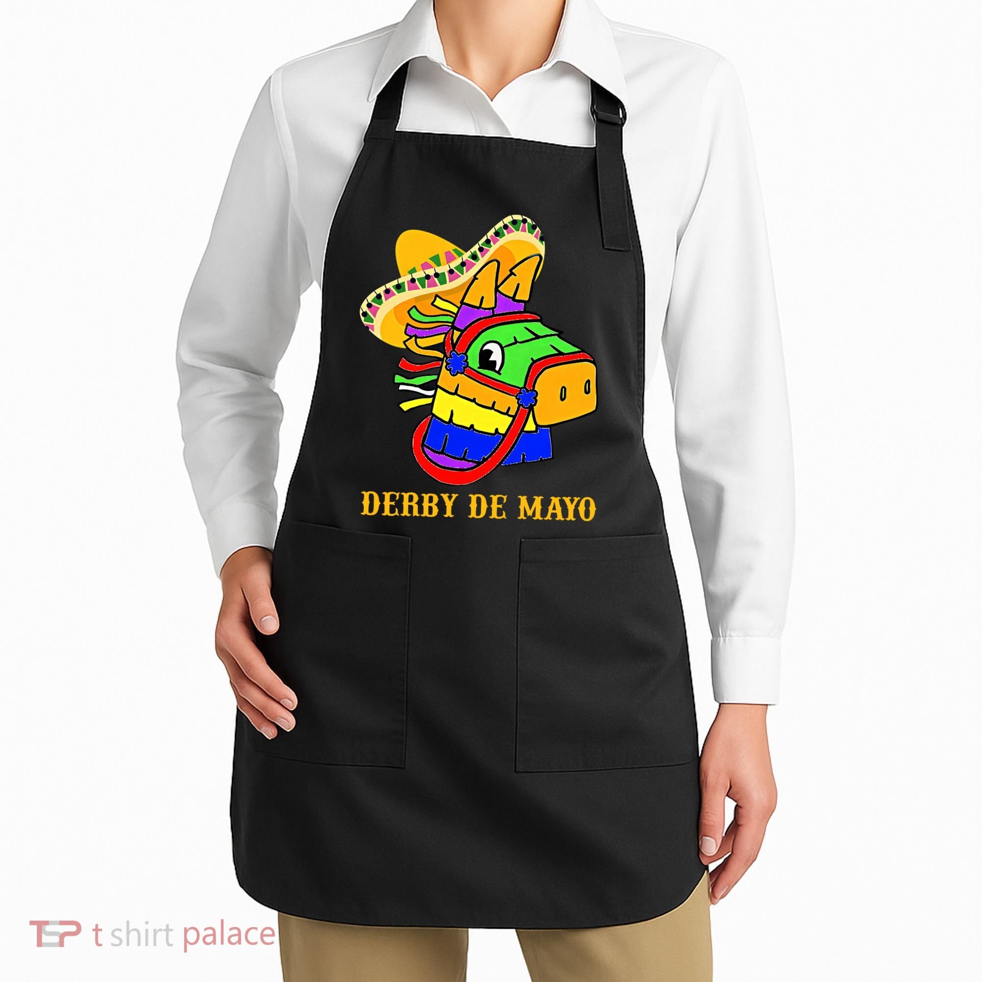 Derby De Mayo Horse Racing Mexican Fiesta Kentuky Derby Cinco De Mayo Apron