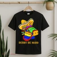 Derby De Mayo Horse Racing Mexican Fiesta Kentuky Derby Cinco De Mayo T-Shirt thumb 2
