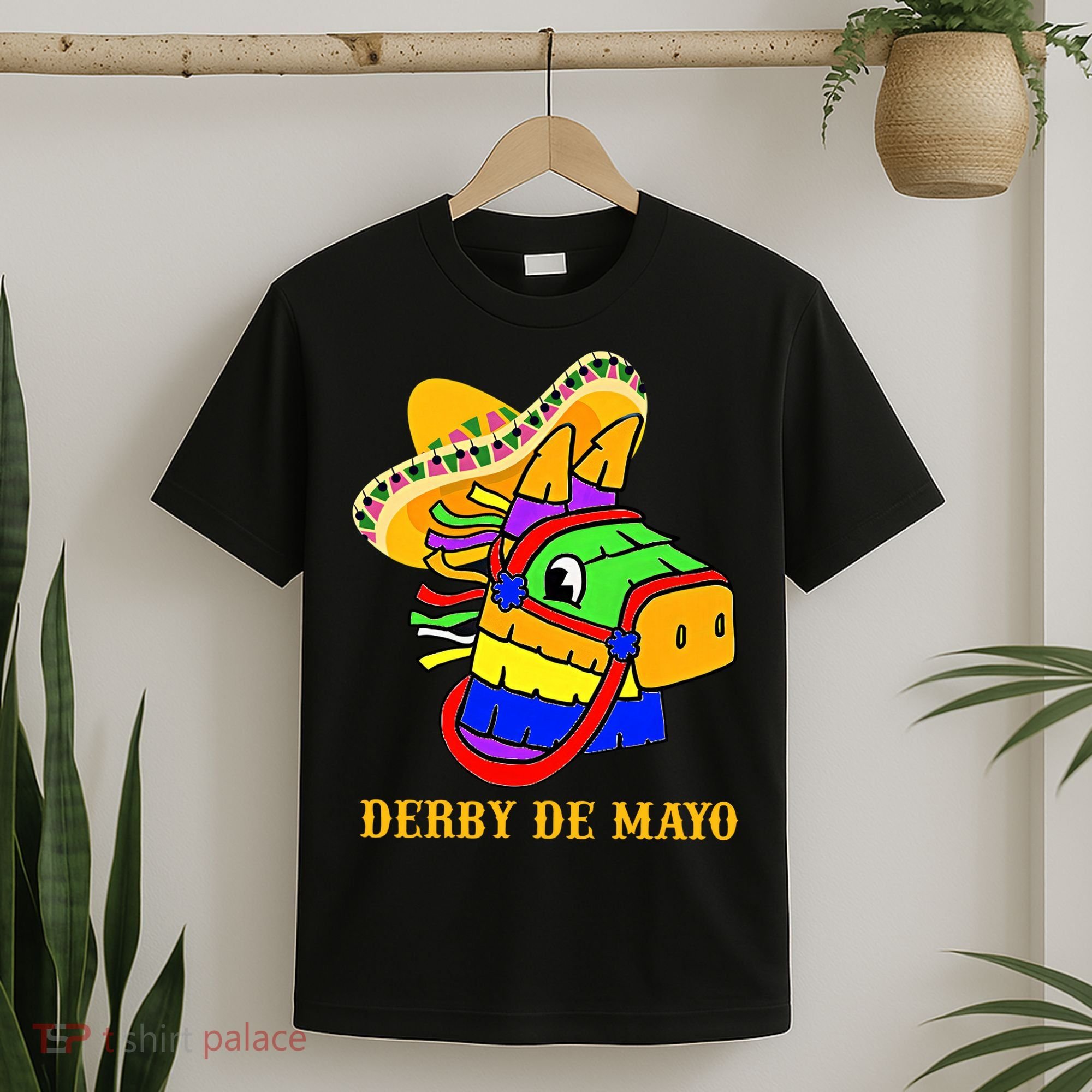 Derby De Mayo Horse Racing Mexican Fiesta Kentuky Derby Cinco De Mayo T-Shirt