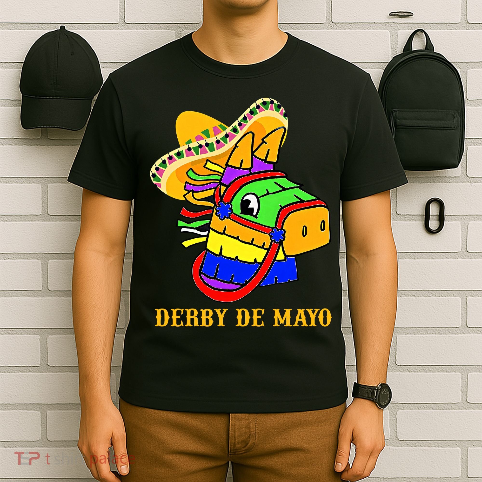 Derby De Mayo Horse Racing Mexican Fiesta Kentuky Derby Cinco De Mayo T-Shirt