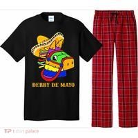 Derby De Mayo Horse Racing Mexican Fiesta Kentuky Derby Cinco De Mayo Pajama Set thumb 0