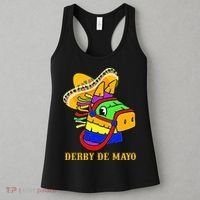 Derby De Mayo Horse Racing Mexican Fiesta Kentuky Derby Cinco De Mayo Women's Tank Top thumb 3