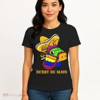 Derby De Mayo Horse Racing Mexican Fiesta Kentuky Derby Cinco De Mayo Women's T-Shirt thumb 4