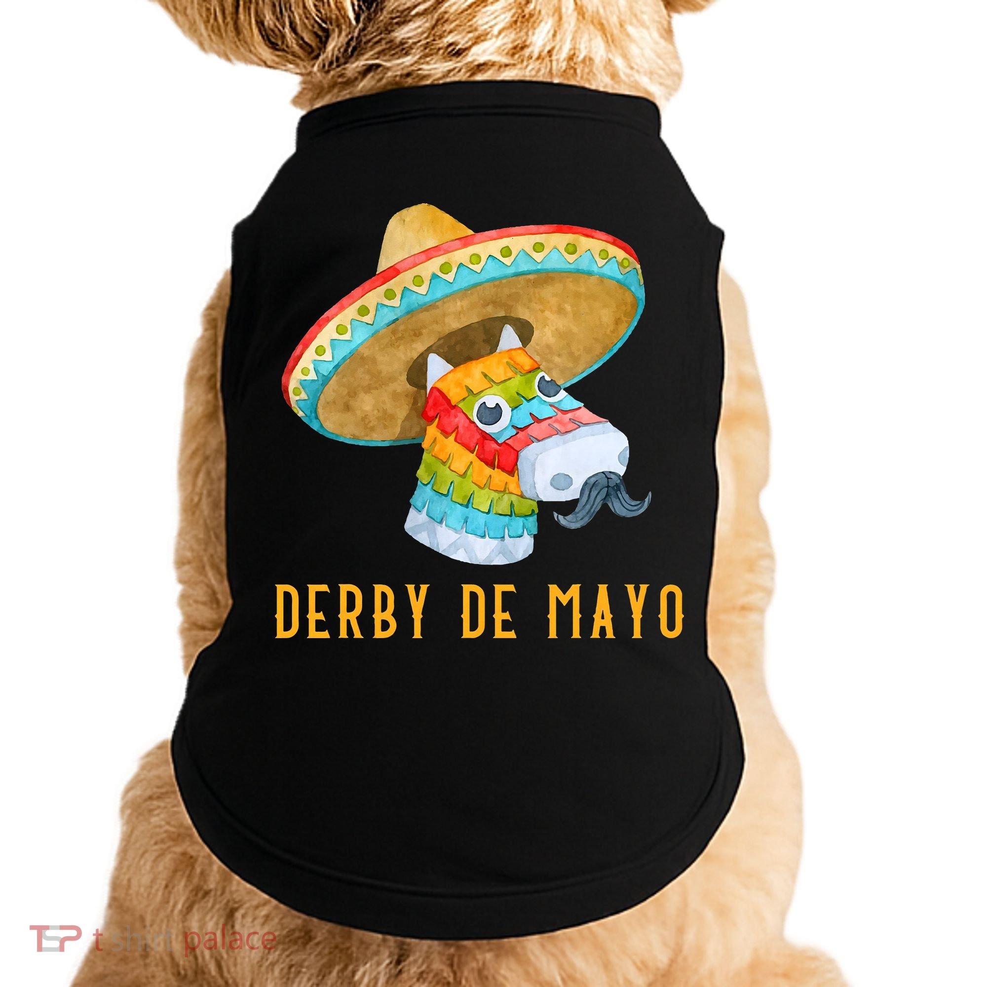 Derby de Mayo Kentucky Horse Race Mexico Pinata Mexican Doggie Tank