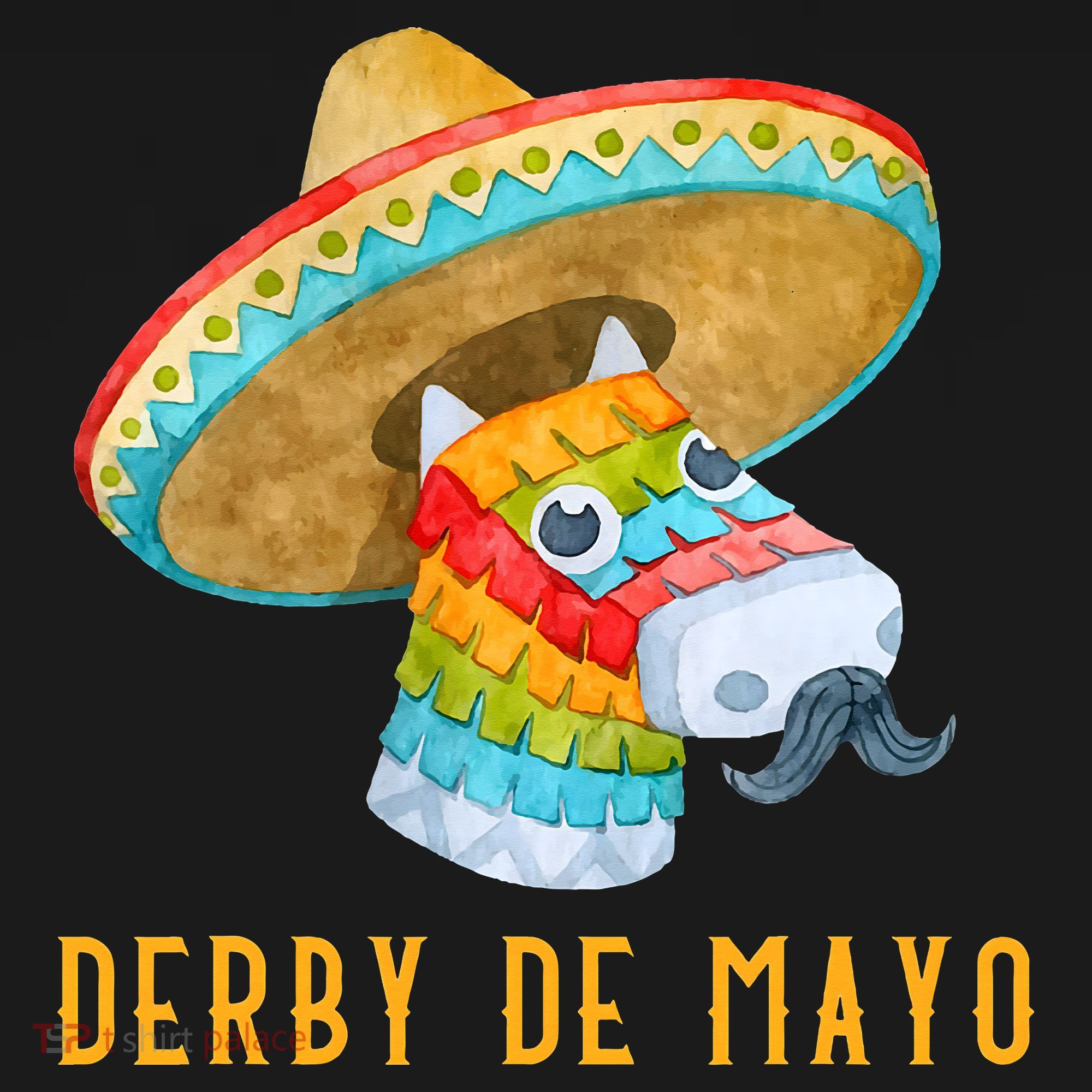 Derby de Mayo Kentucky Horse Race Mexico Pinata Mexican Women's Hoodie