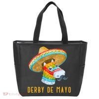 Derby de Mayo Kentucky Horse Race Mexico Pinata Mexican Tote Bag thumb 0