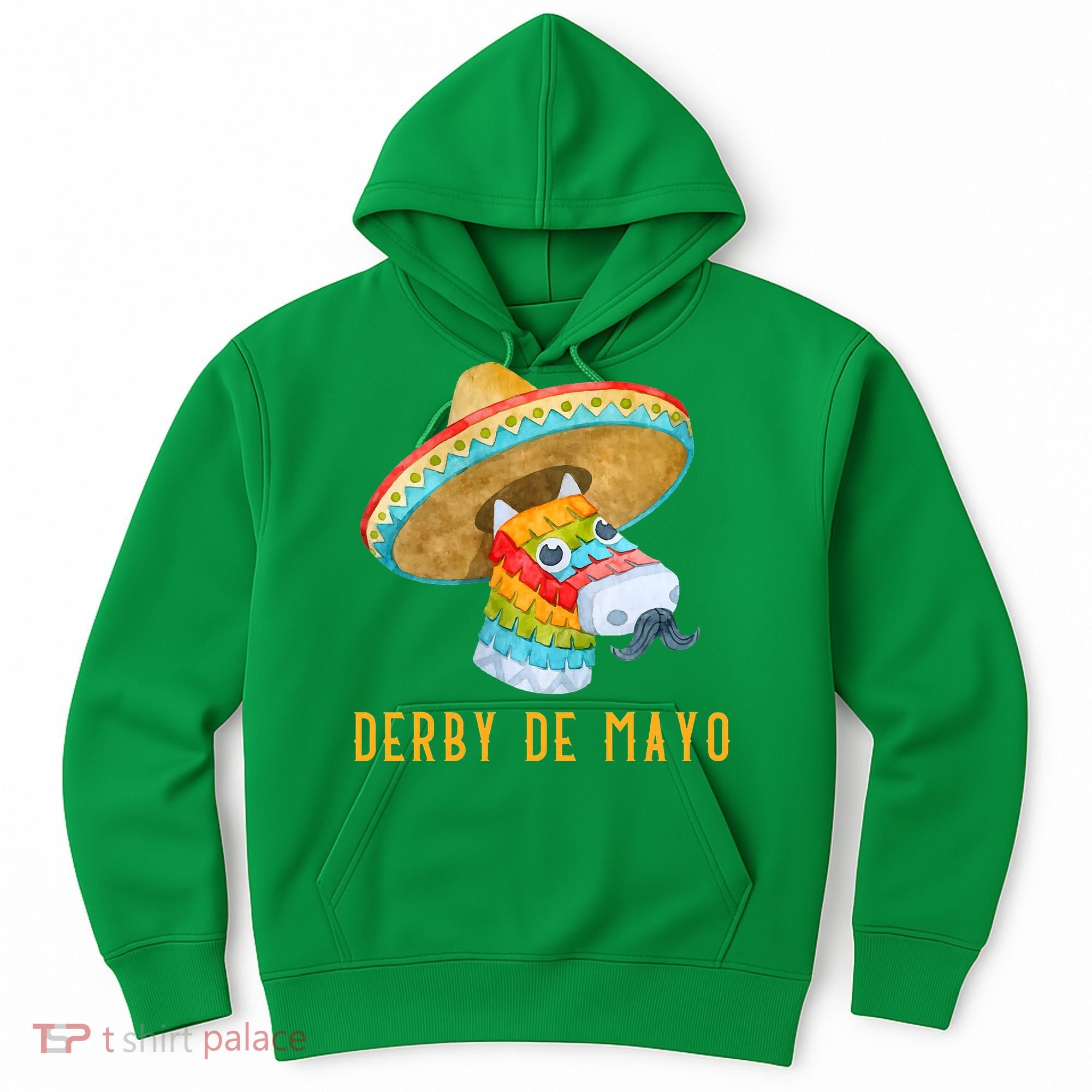 Derby de Mayo Kentucky Horse Race Mexico Pinata Mexican Hoodie