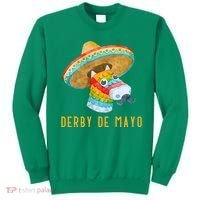 Derby de Mayo Kentucky Horse Race Mexico Pinata Mexican Sweatshirt thumb 0