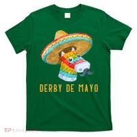 Derby de Mayo Kentucky Horse Race Mexico Pinata Mexican T-Shirt thumb 0