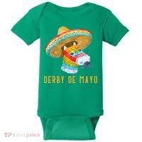 Derby de Mayo Kentucky Horse Race Mexico Pinata Mexican Baby Bodysuit thumb 0