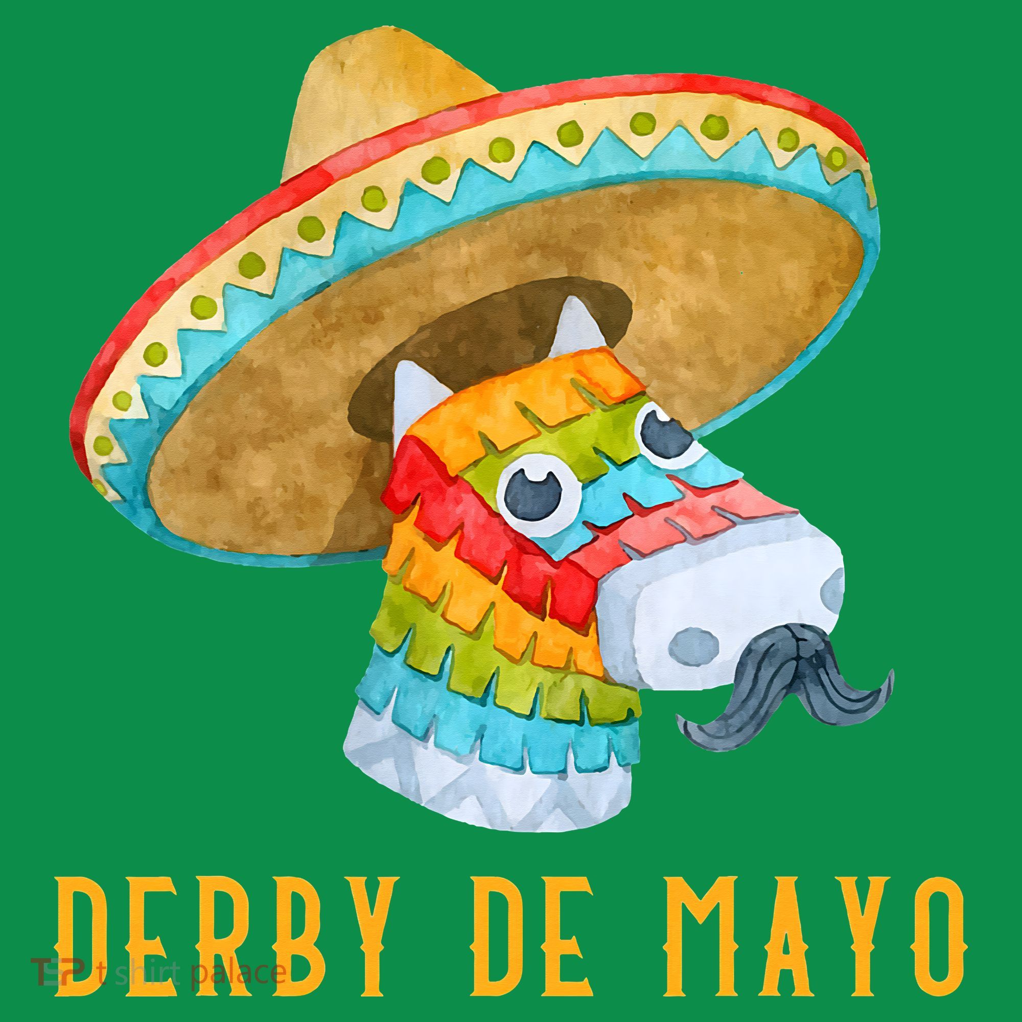 Derby de Mayo Kentucky Horse Race Mexico Pinata Mexican Baby Bodysuit