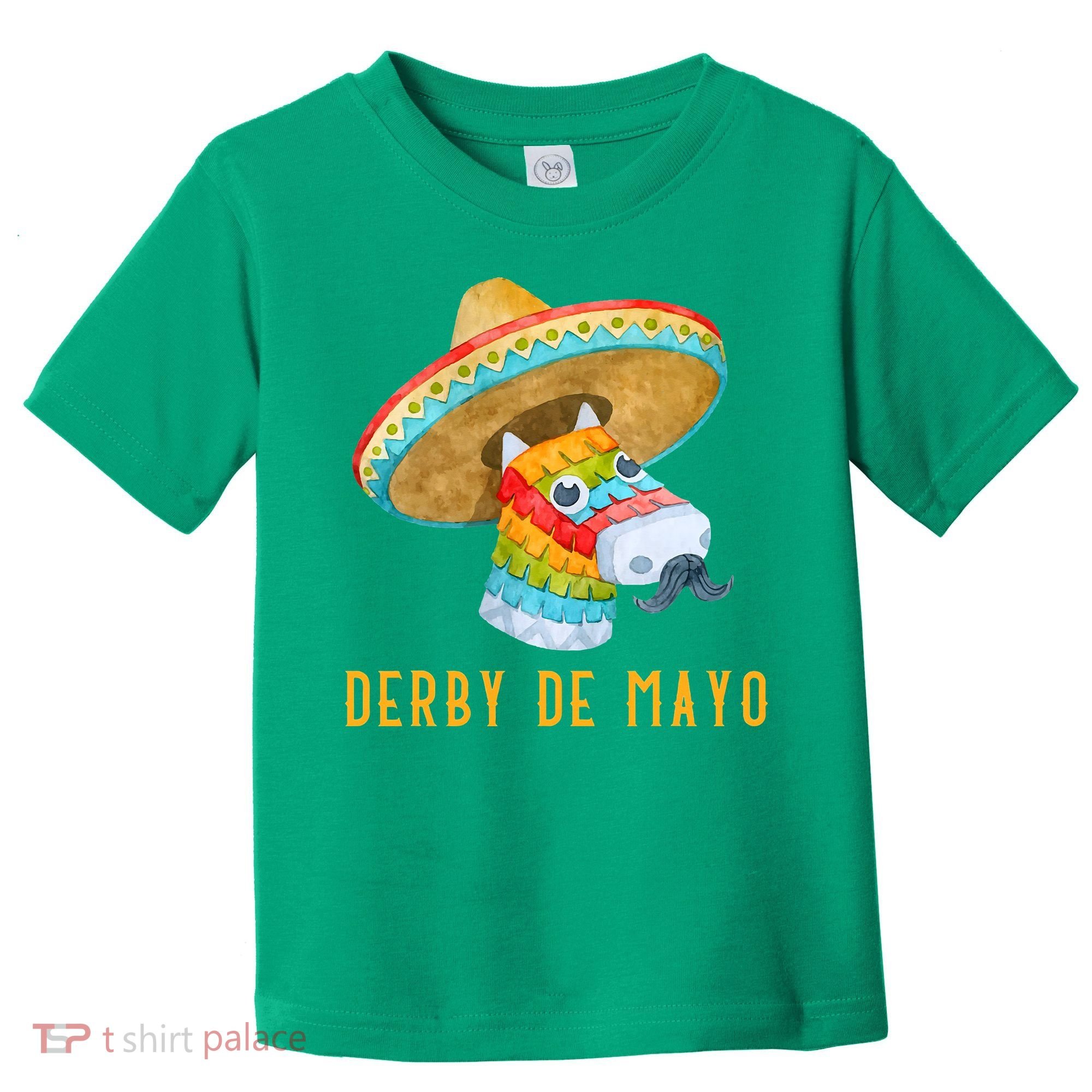 Derby de Mayo Kentucky Horse Race Mexico Pinata Mexican Toddler T-Shirt