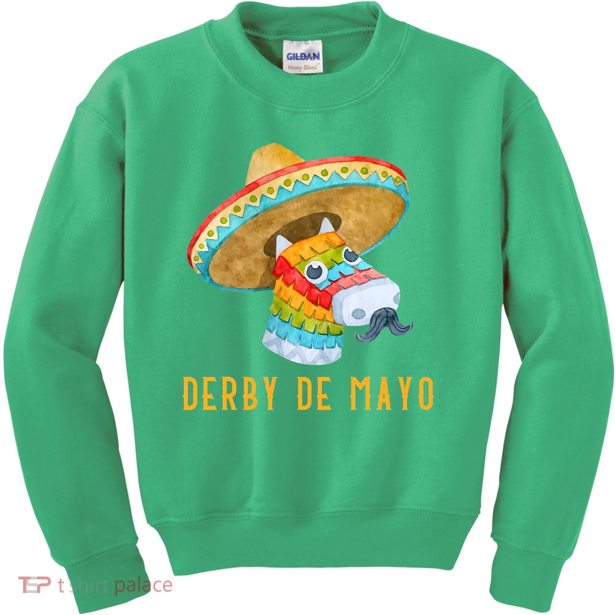 Derby de Mayo Kentucky Horse Race Mexico Pinata Mexican Kids Sweatshirt