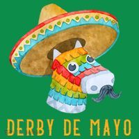 Derby de Mayo Kentucky Horse Race Mexico Pinata Mexican Kids Sweatshirt thumb 2