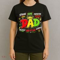 Dope Dad Man Of God Fathers Day Gift For Black Dads Juneteenth T-Shirt thumb 4