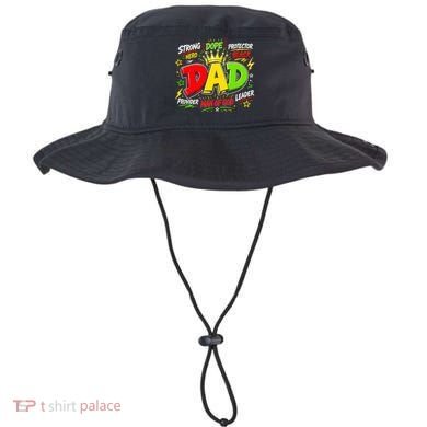 Dope Dad Man Of God Fathers Day Gift For Black Dads Juneteenth Bucket Hat