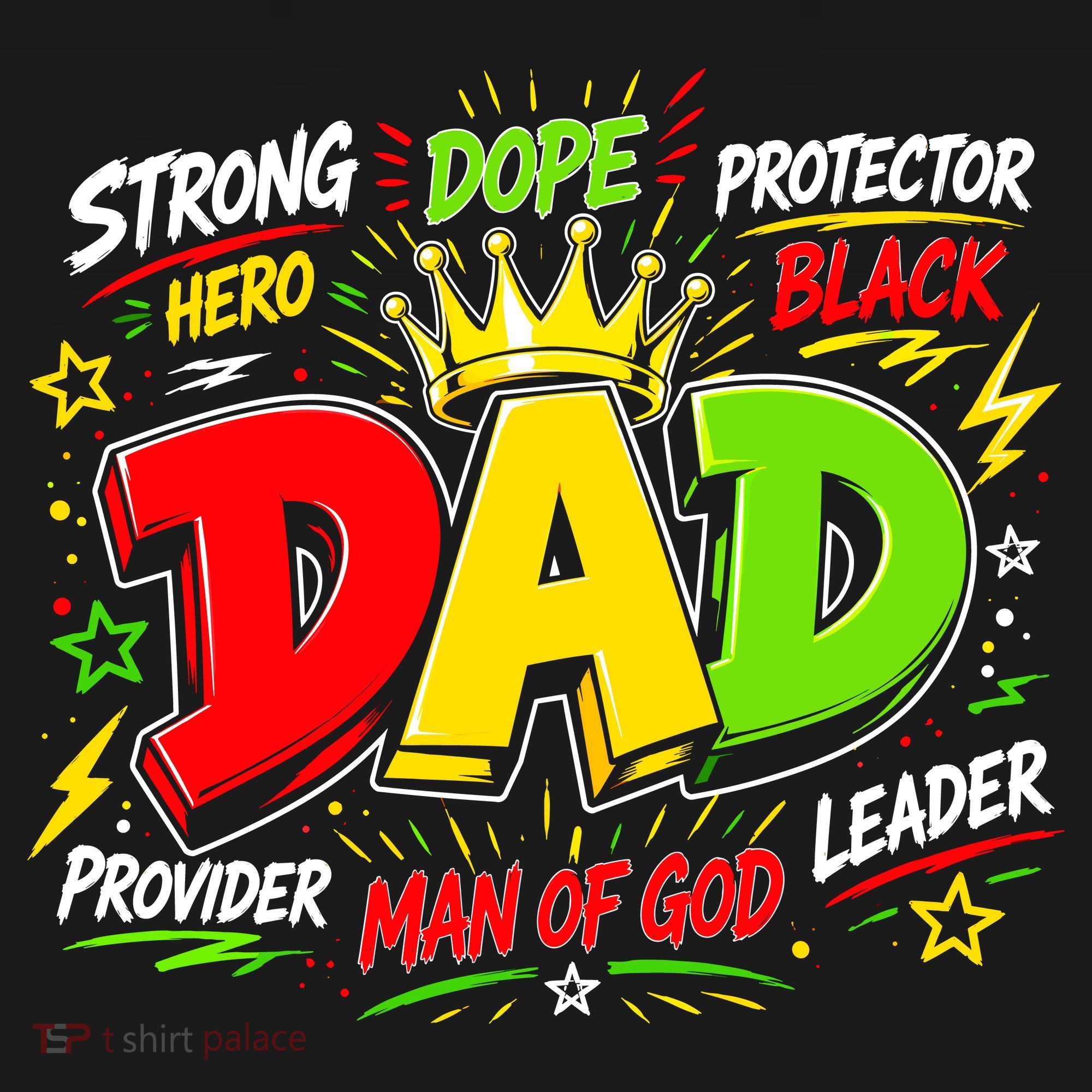 Dope Dad Man Of God Fathers Day Gift For Black Dads Juneteenth Coaster