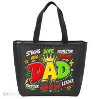 Dope Dad Man Of God Fathers Day Gift For Black Dads Juneteenth Tote Bag thumb 0